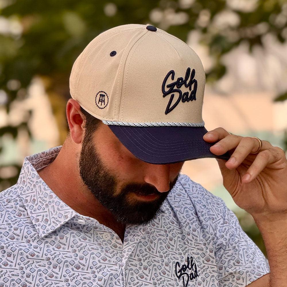Golf Dad Rope Snapback Hat-Hats-Fore Play-Barstool Sports