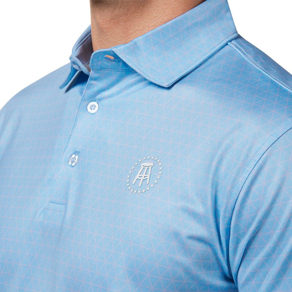 Barstool Sports Geometric Printed Polo - Barstool Sports Polos & Merch