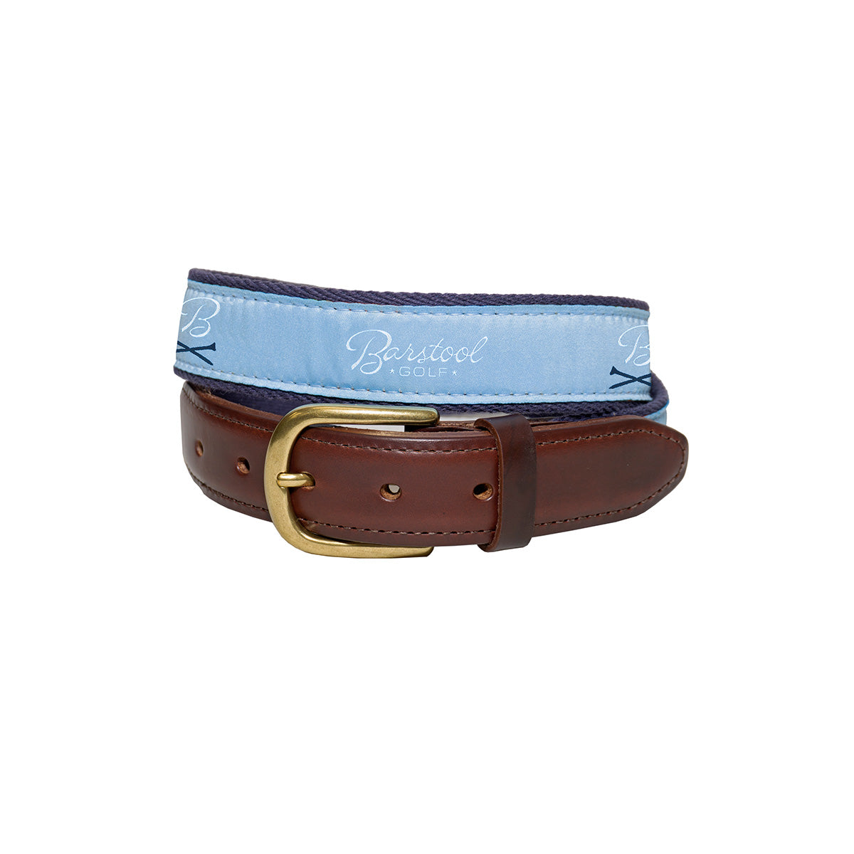 Barstool Golf Leather Ribbon Belt-Belts-Fore Play-Barstool Sports