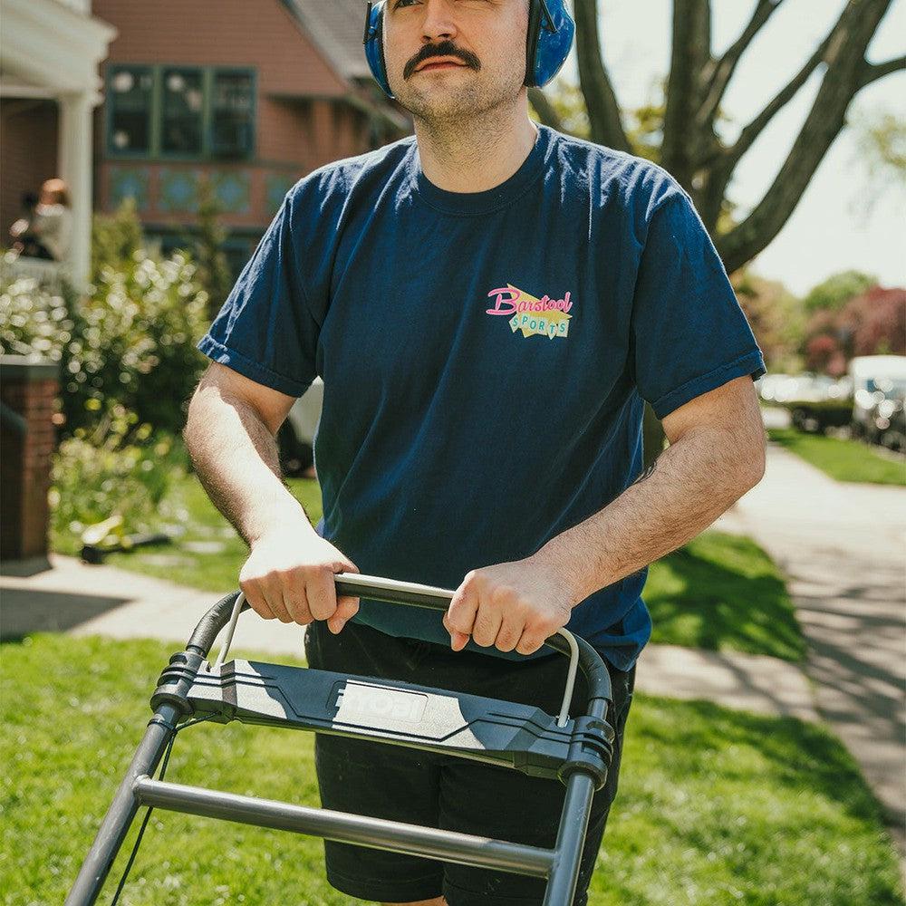 Saturdays Are For The Dads Retro Sign Tee-T-Shirts-SAFTB-Barstool Sports