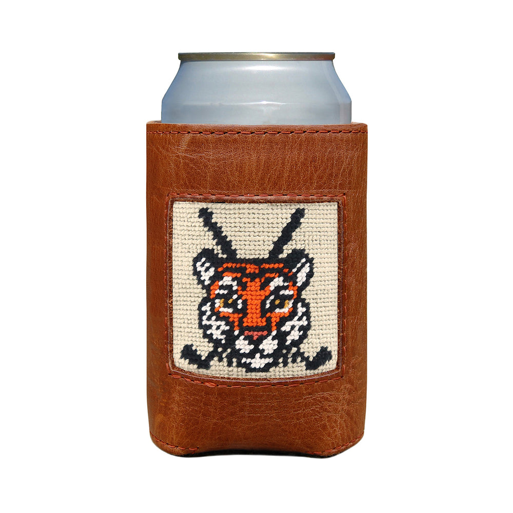 Smathers & Branson x Barstool Golf Tiger Vision Can Cooler-Drinkware-Fore Play-Brown-One Size-Barstool Sports