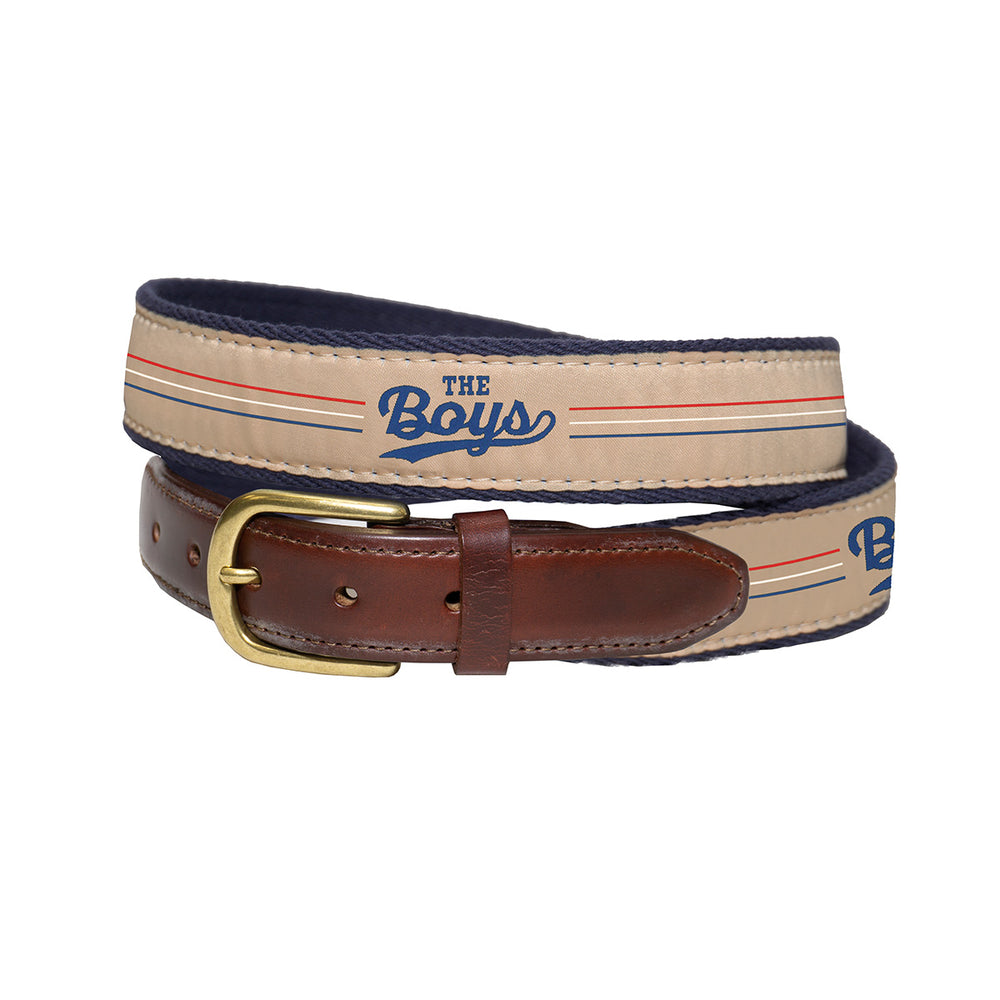 The Boys Leather Ribbon Belt-Belts-Bussin With The Boys-Tan-32-Barstool Sports