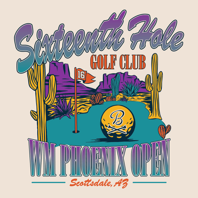 Barstool Golf x WM Phoenix Open 16th Hole Graphic Tee-T-Shirts-Fore Play-Barstool Sports