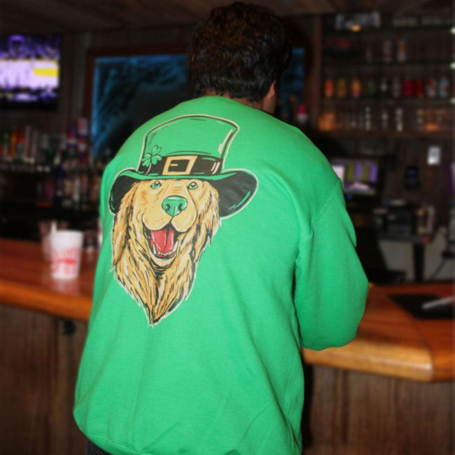 Leprechaun Dog Crewneck-Crewnecks-Barstool Sports-Barstool Sports