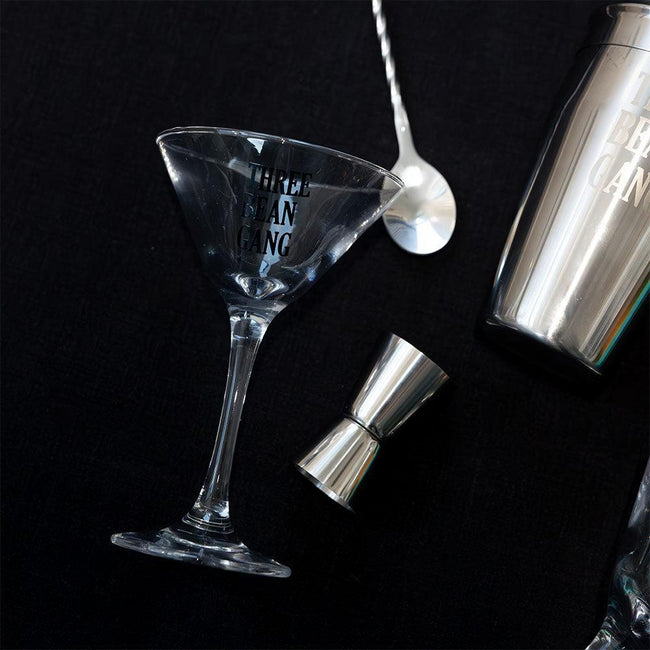 Three Bean Gang Martini Set-Drinkware-KFC Radio-Barstool Sports