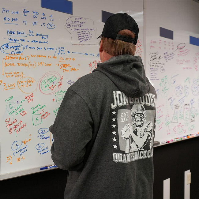 Gruden QB Class Premium Hoodie-Hoodies & Sweatshirts-Coach Gruden-Barstool Sports