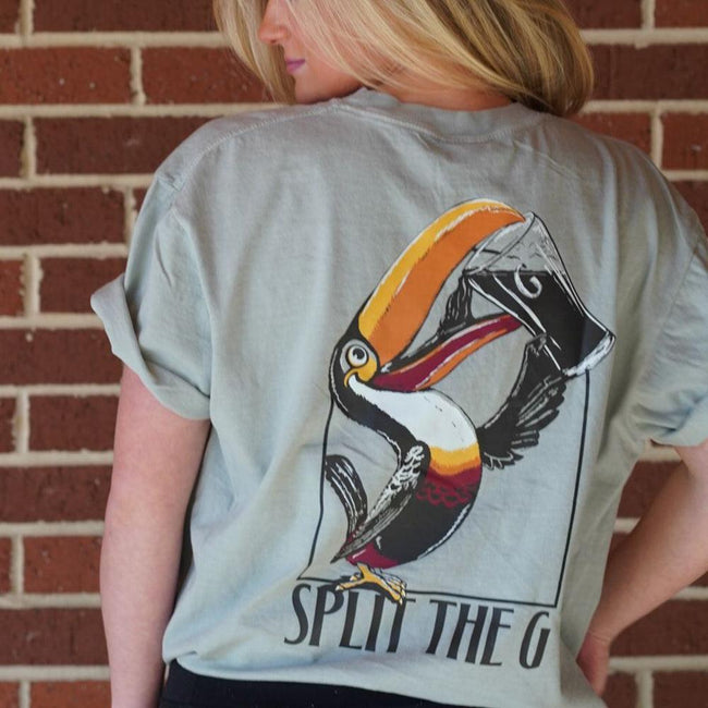 Split the G Bird Pocket Tee-T-Shirts-Barstool Sports-Barstool Sports