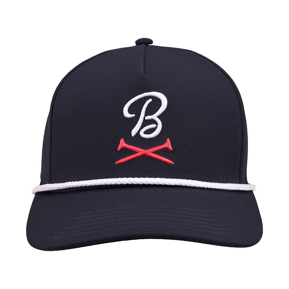 Barstool Golf Logo Performance Rope Hat-Hats-Fore Play-Barstool Sports