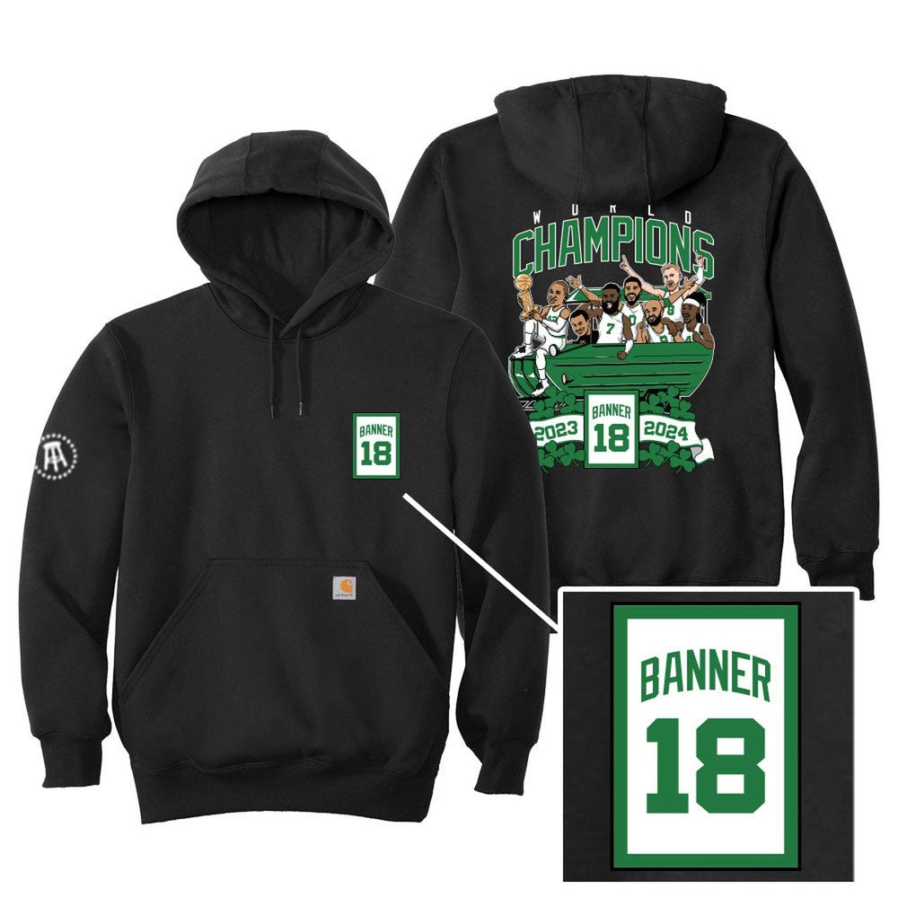 Banner 18 Duckboat Premium Hoodie-Hoodies & Sweatshirts-Barstool Sports-Black-S-Barstool Sports