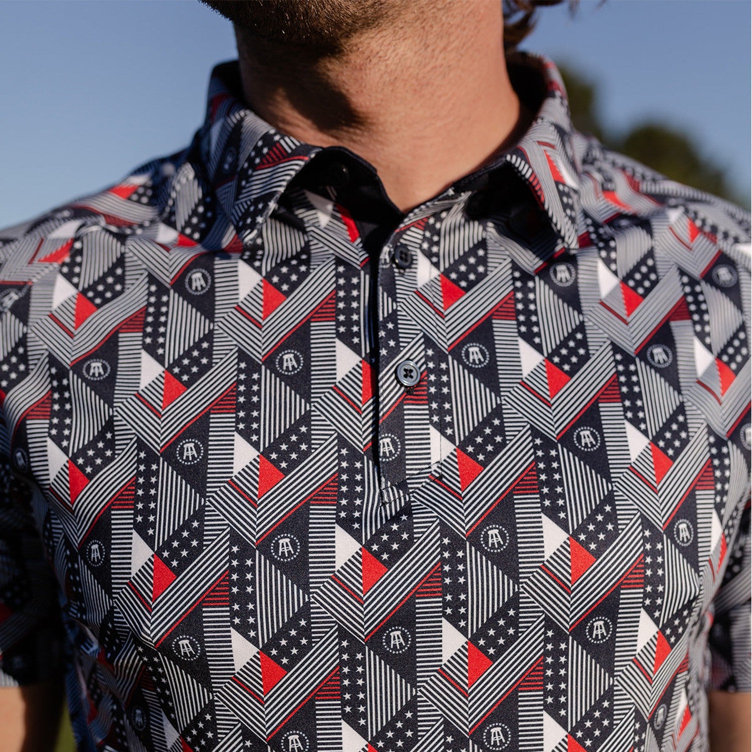 UNRL x Barstool Sports Camo Polo - Barstool Sports Canada Polos