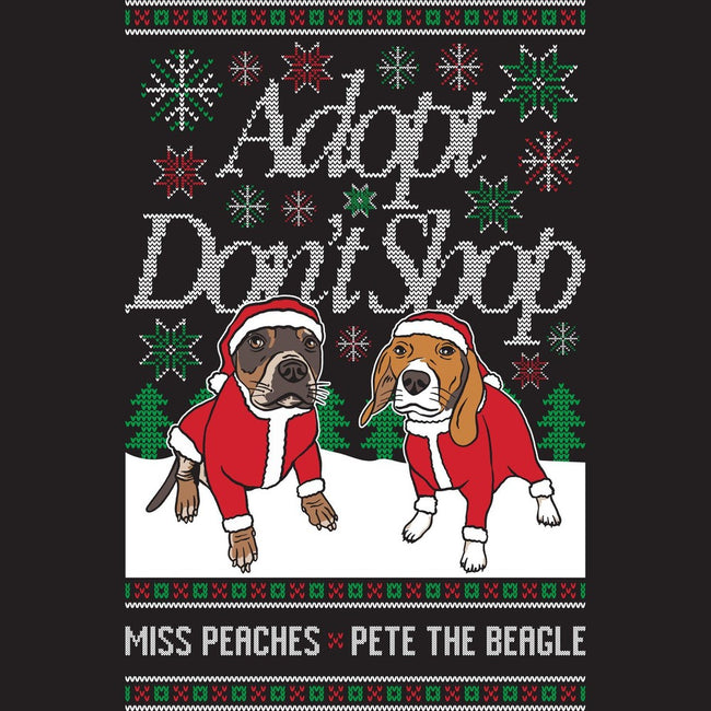 Miss Peaches & Pete The Beagle Ugly Sweater-Ugly Sweaters-Barstool Sports-Barstool Sports