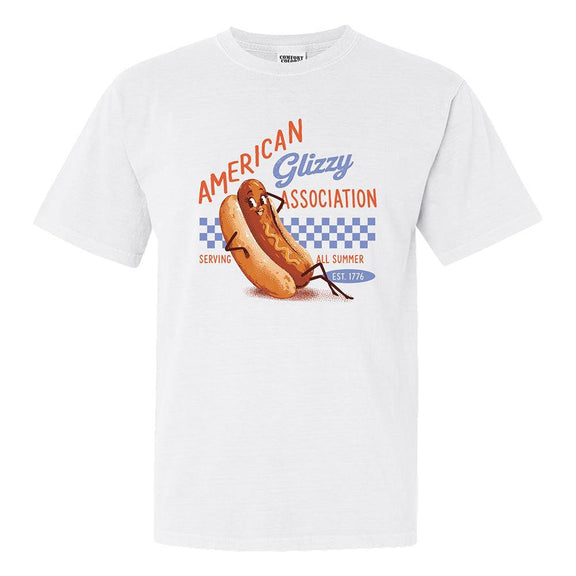American Glizzy Association Tee-T-Shirts-It Girl-White-S-Barstool Sports
