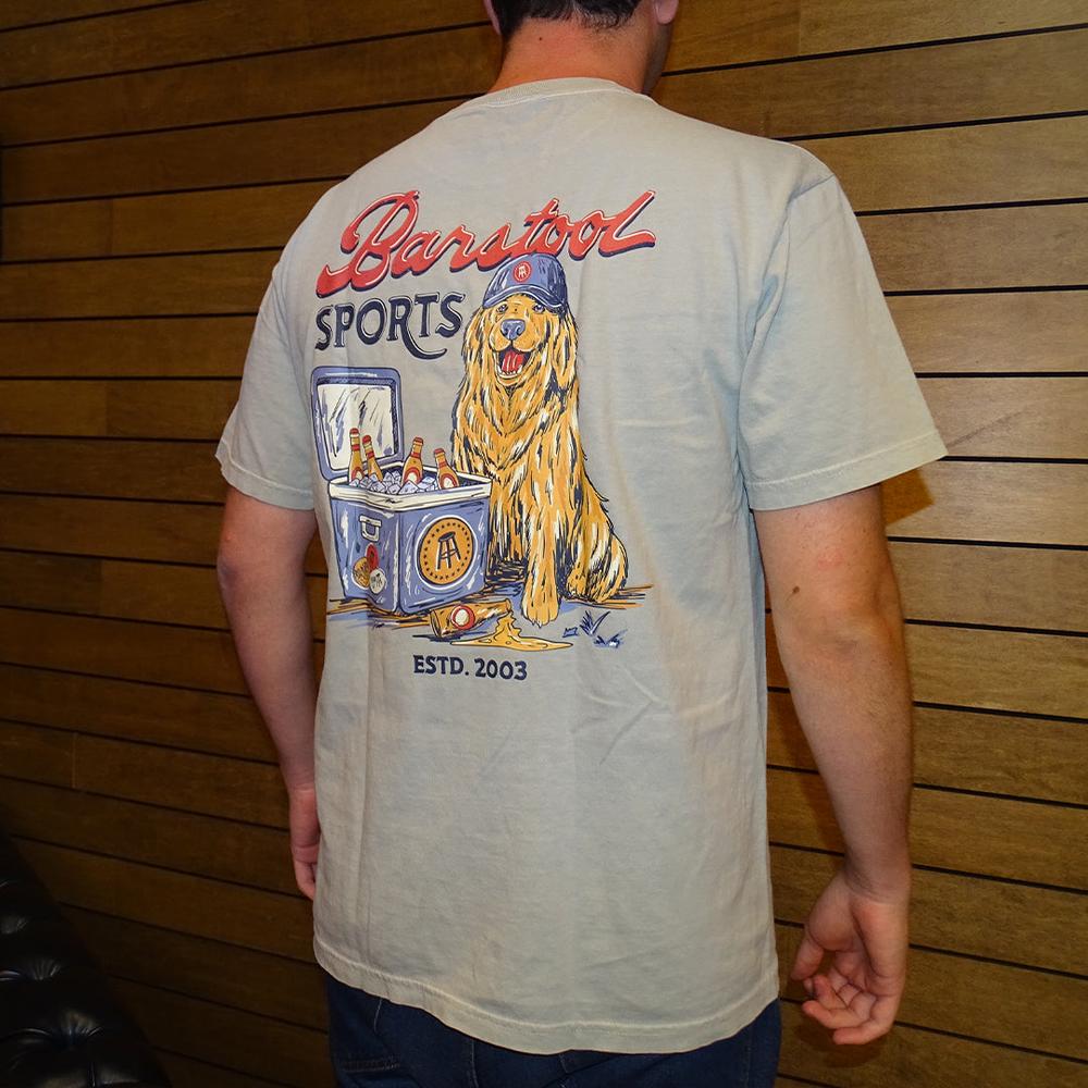 Cooler Dog Pocket Tee-T-Shirts-Barstool Sports-Barstool Sports