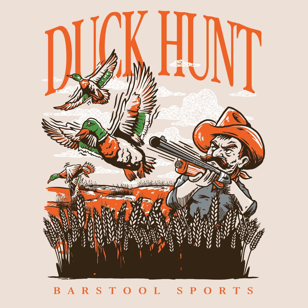Duck Hunt OK Pocket Tee-T-Shirts-Barstool U-Barstool Sports