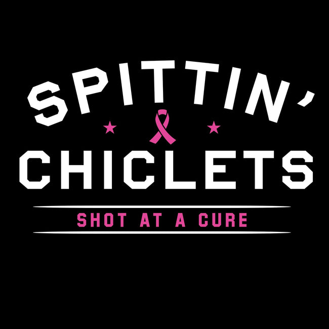 Spittin Chiclets x Breasties Collegiate Tee-T-Shirts-Spittin Chiclets-Barstool Sports