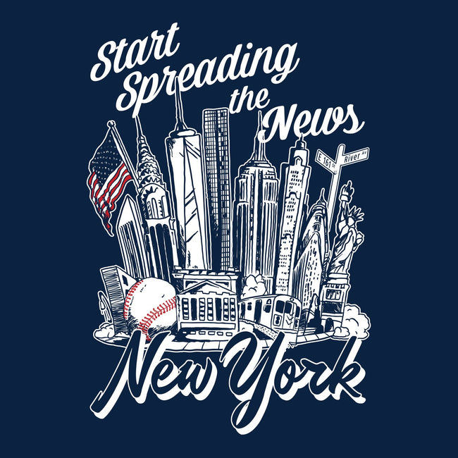 Start Spreading The News Tee-T-Shirts-Barstool Sports-Barstool Sports