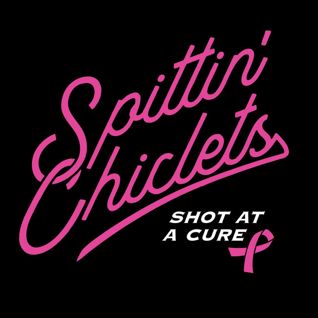 Spittin Chiclets x Breasties Script Tee-T-Shirts-Spittin Chiclets-Barstool Sports