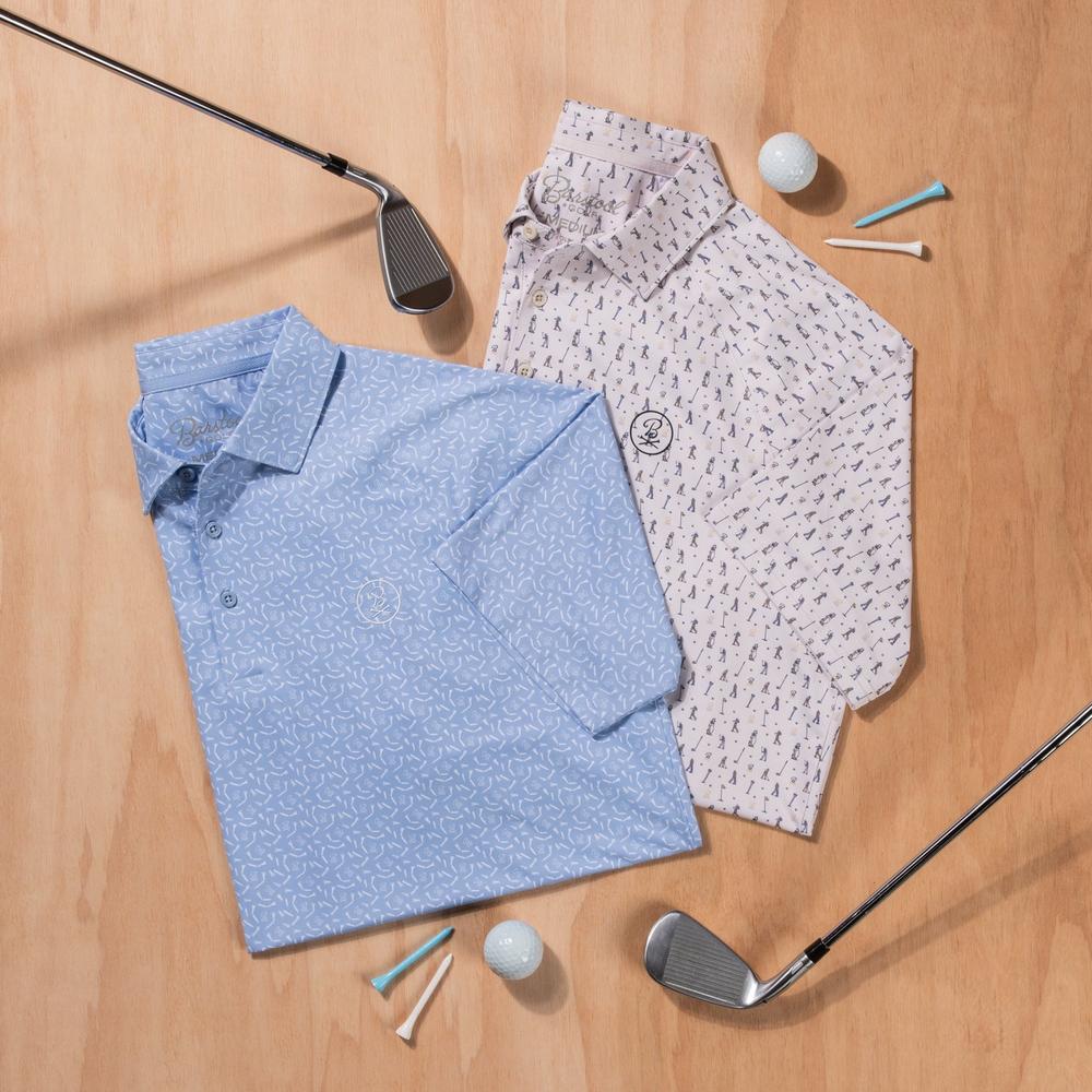Barstool Golf Broken Tees Raglan Polo-Polos-Fore Play-Barstool Sports
