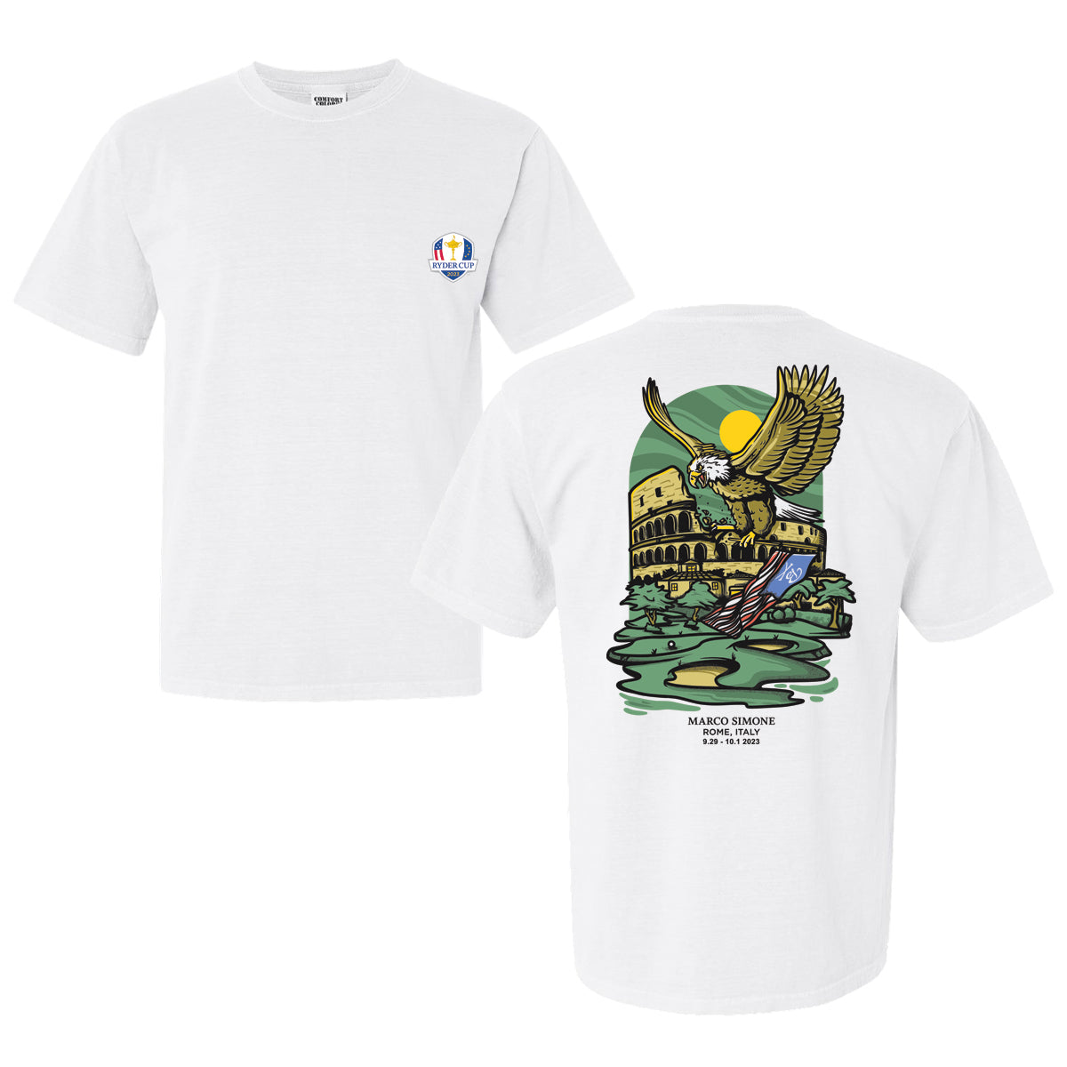 Barstool Golf x Ryder Cup Tee-T-Shirts-Fore Play-White-S-Barstool Sports
