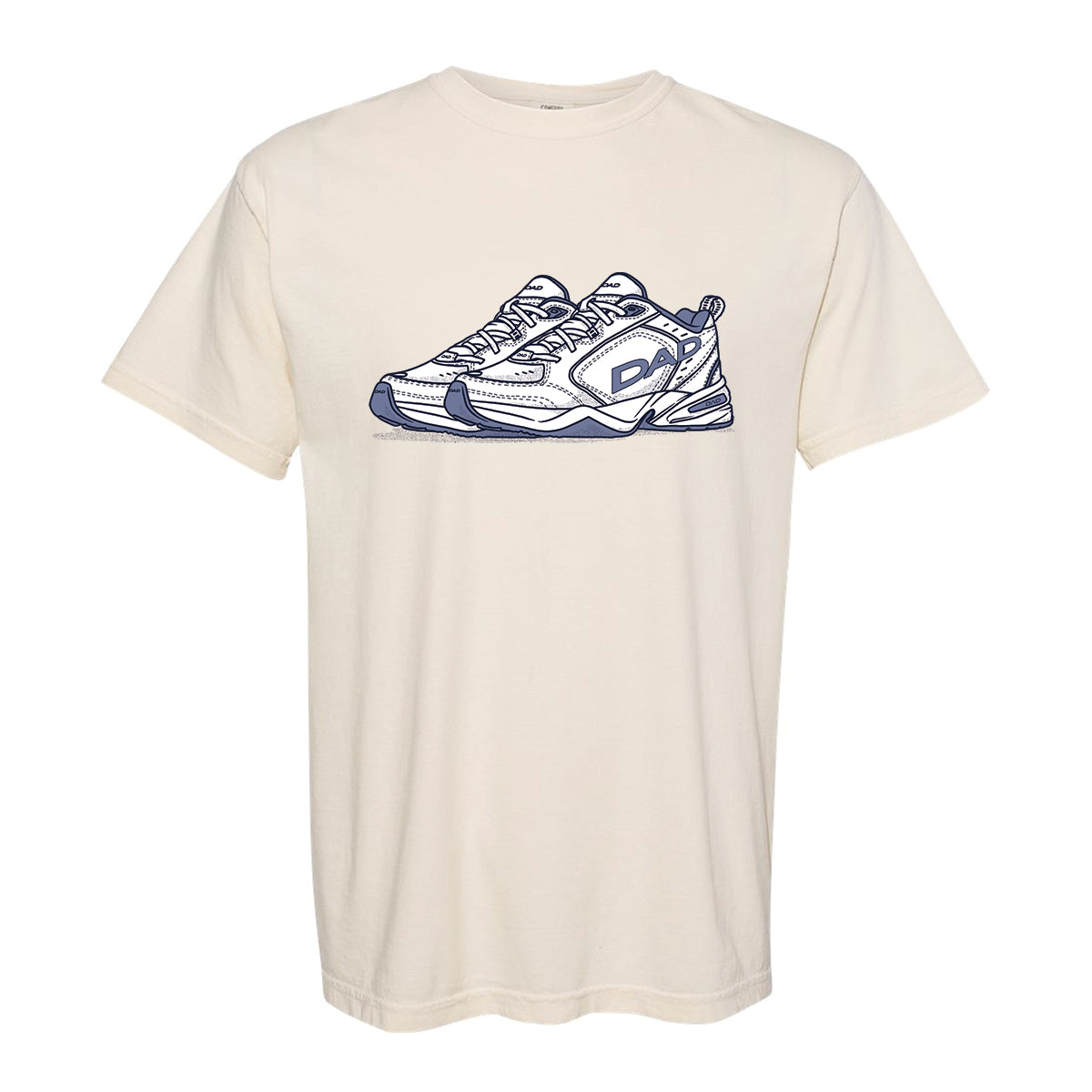Dad Sneakers Graphic Tee-T-Shirts-Barstool Chicago-Ivory-S-Barstool Sports