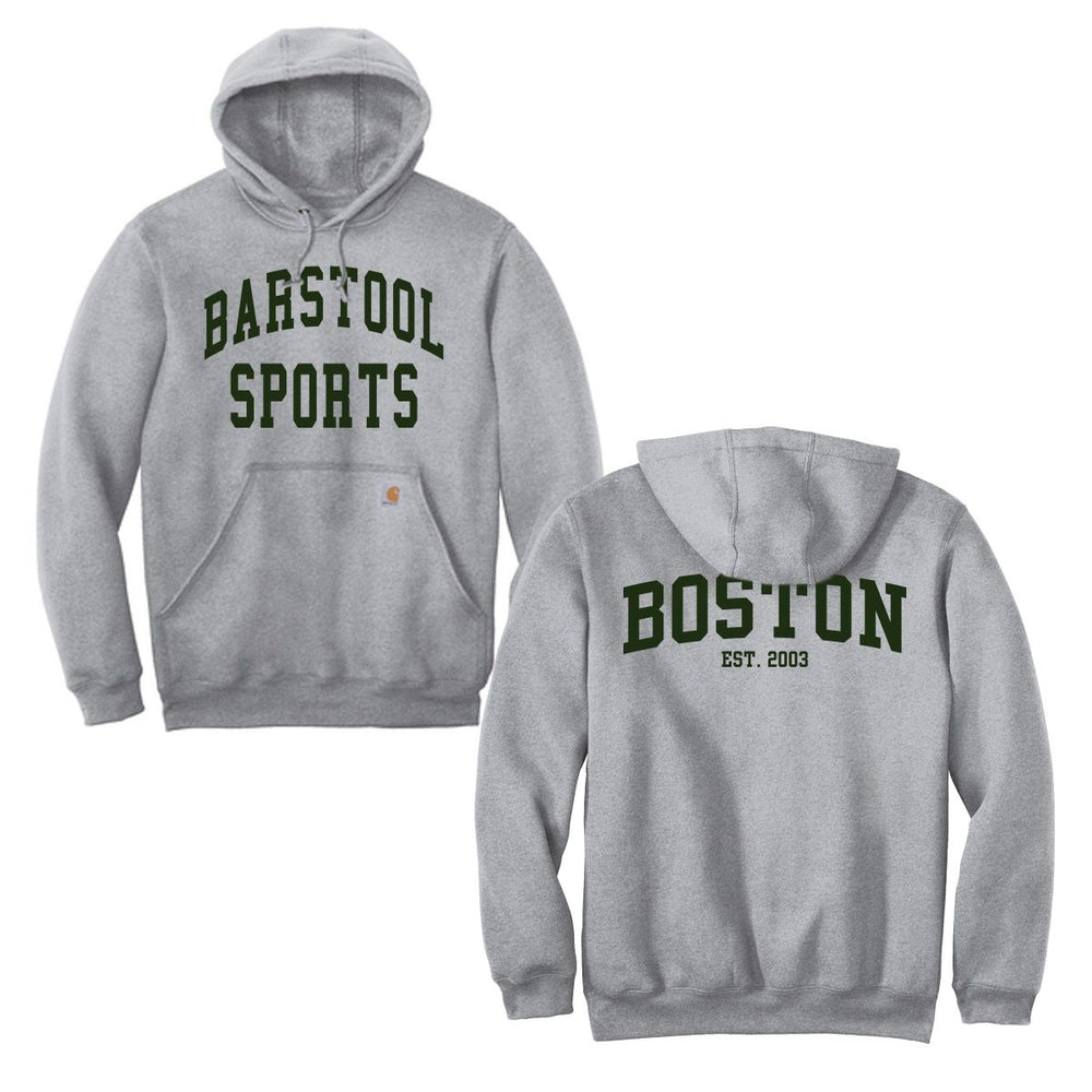 Boston 2003 Premium Hoodie-Hoodies & Sweatshirts-Barstool Sports-Grey-S-Barstool Sports