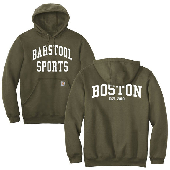 Boston 2003 Premium Hoodie-Hoodies & Sweatshirts-Barstool Sports-Moss-S-Barstool Sports