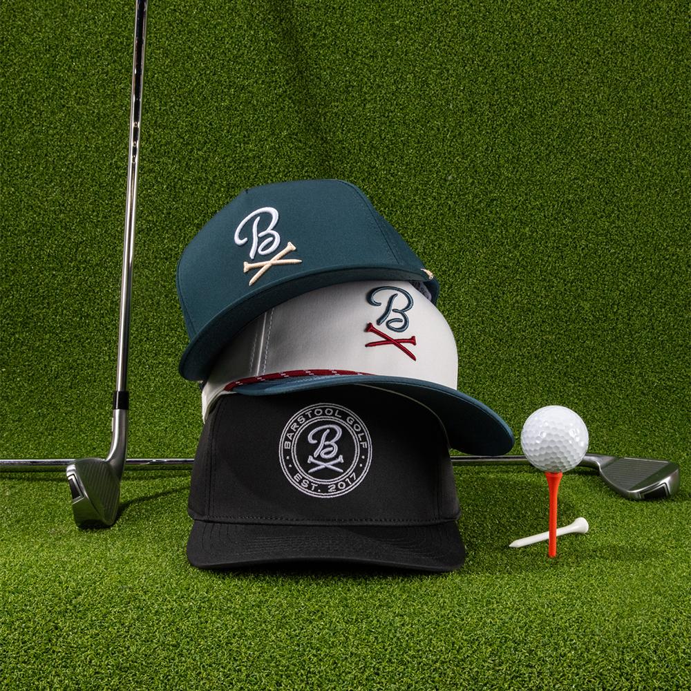 Barstool Golf Logo Performance Rope Hat-Hats-Fore Play-Barstool Sports