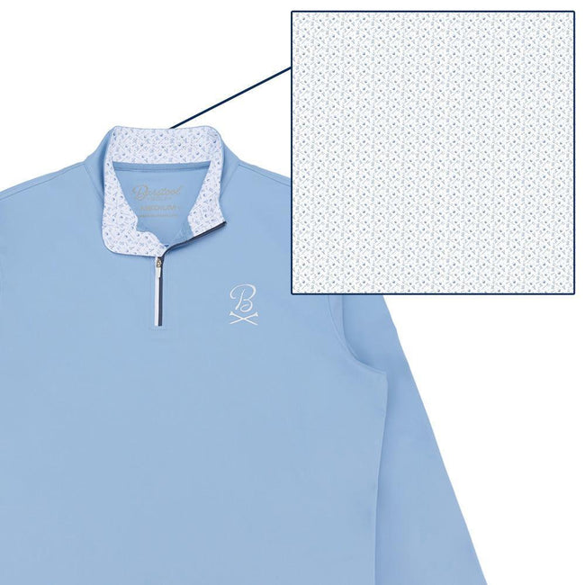 Barstool Golf Pin Flag Performance Quarter Zip-Pullovers-Fore Play-Barstool Sports
