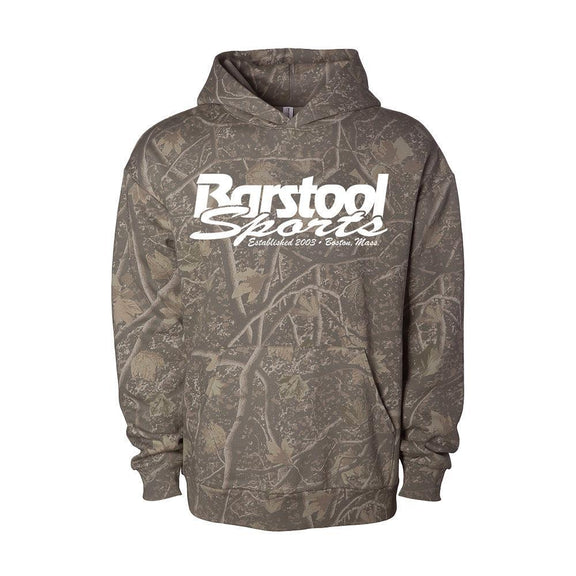 Barstool Sports Camo Premium Hoodie-Hoodies & Sweatshirts-Barstool Sports-Barstool Sports
