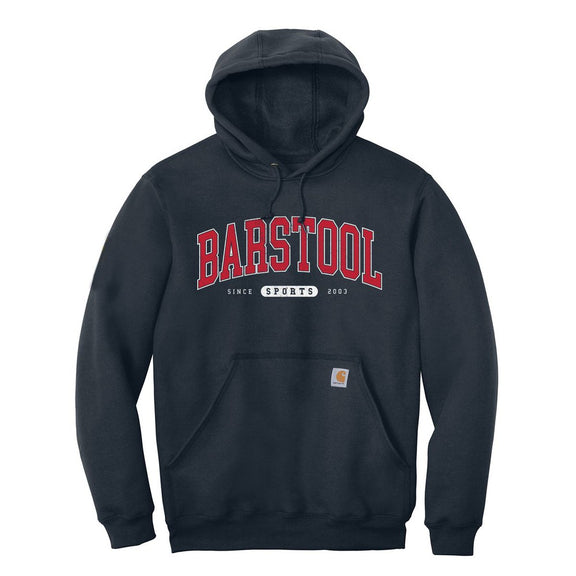 Barstool Sports Premium Hoodie-Hoodies & Sweatshirts-Barstool Sports-Navy-S-Barstool Sports