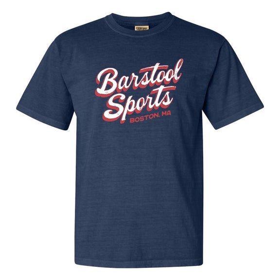 Barstool Sports Vintage Tee-T-Shirts-Barstool Sports-Navy-S-Barstool Sports