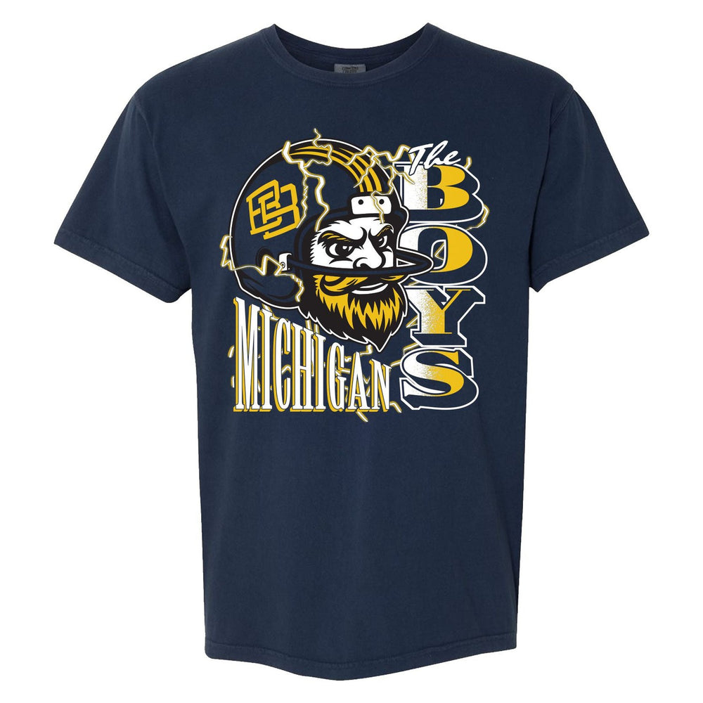 The Boys MI Lightning II Tee-T-Shirts-Bussin With The Boys-Navy-S-Barstool Sports