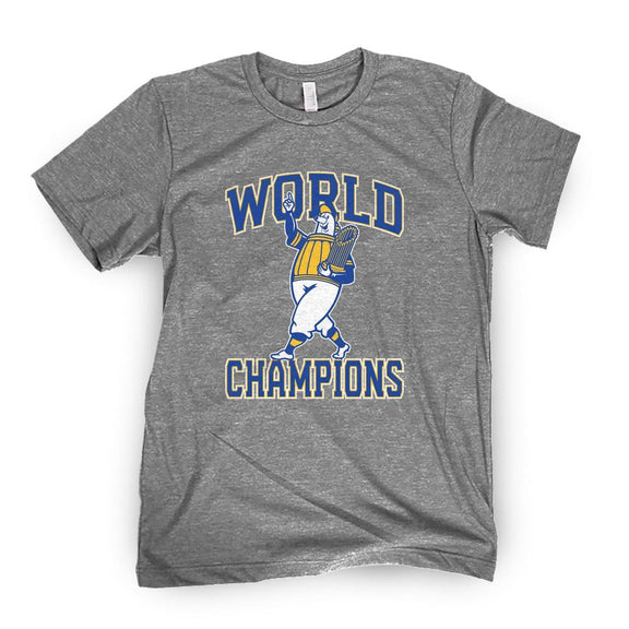 World Champions MIL Vintage Tee-T-Shirts-Barstool Sports-Grey-S-Barstool Sports