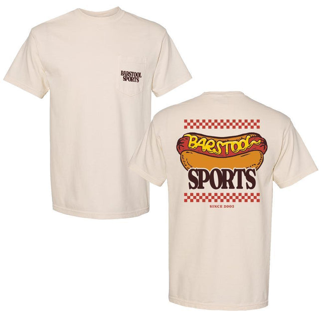 Barstool Sports Hot Dog Pocket Tee-T-Shirts-Barstool Sports-Barstool Sports