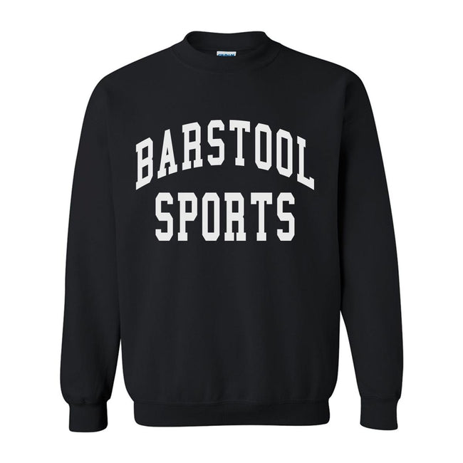 Barstool Sports Crewneck-Crewnecks-Barstool Sports-Black-S-Barstool Sports