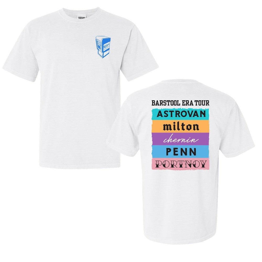 The Barstool Era Tour Tee-T-Shirts-Barstool Sports-White-S-Barstool Sports