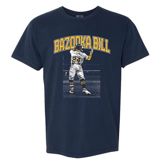Bazooka Bill Tee-T-Shirts-Barstool Sports-Navy-S-Barstool Sports
