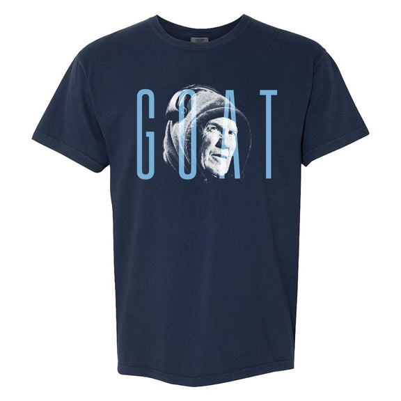 Bill GOAT NC Tee-T-Shirts-Barstool U-Navy-S-Barstool Sports