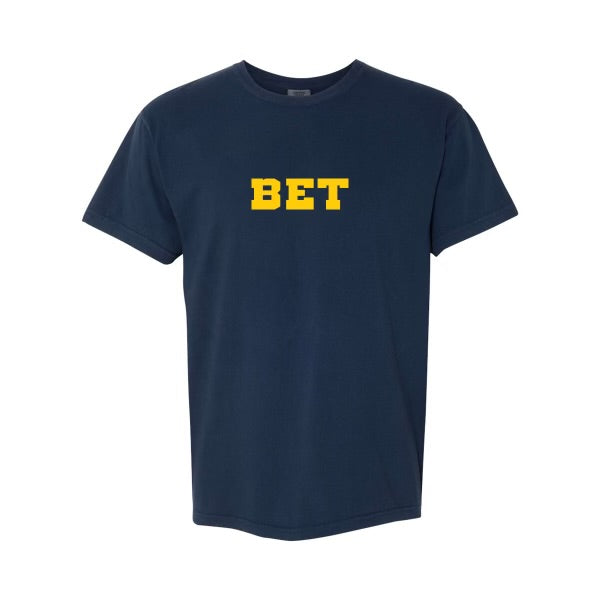 Bet Tee-T-Shirts-Barstool Sports-Navy-S-Barstool Sports