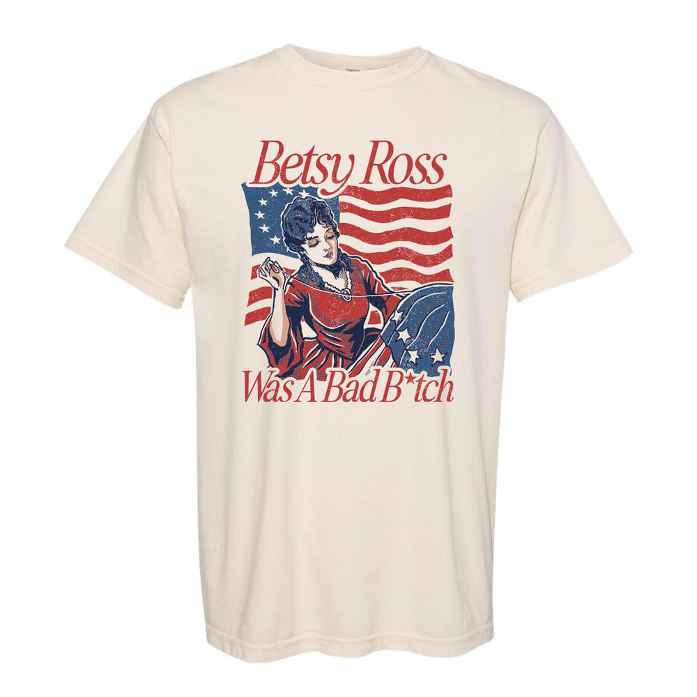 Betsy Ross Bad B Tee-T-Shirts-Barstool Sports-Ivory-S-Barstool Sports