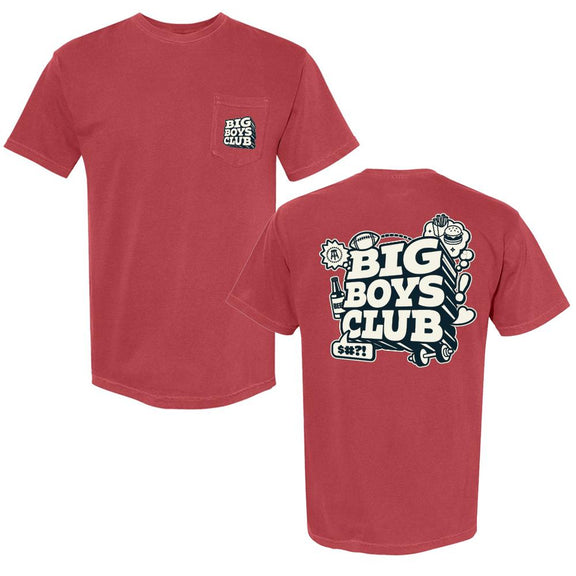 Big Boys Club Pocket Tee-T-Shirts-Barstool Sports-Barstool Sports