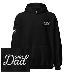 Girl Dad Embroidered Hoodie-Hoodies & Sweatshirts-Barstool Sports-Barstool Sports