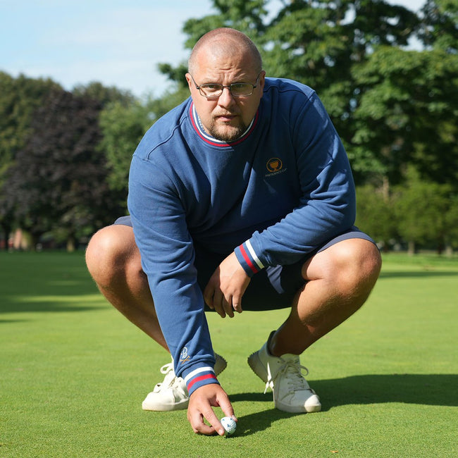 Barstool Golf x Presidents Cup Ribbed Crewneck-Crewnecks-Fore Play-Barstool Sports