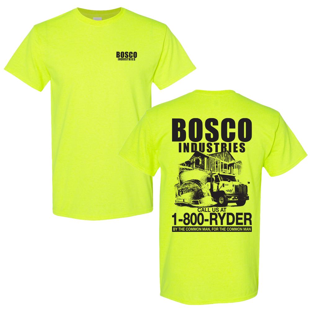 Bosco Industries Tee-T-Shirts-Barstool Sports-Yellow-S-Barstool Sports