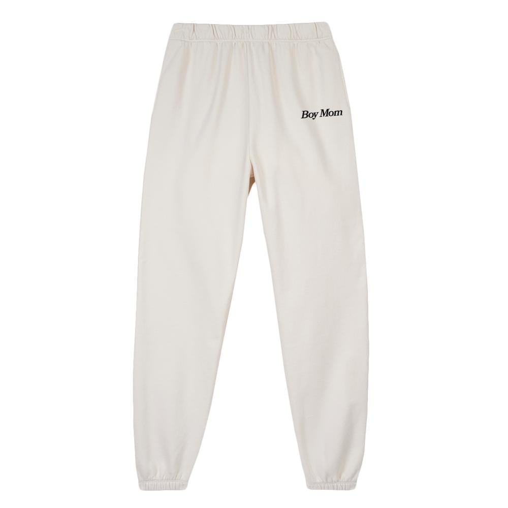 Boy Mom II Premium Sweatpants-Sweatpants-Barstool Sports-Ivory-XS-Barstool Sports