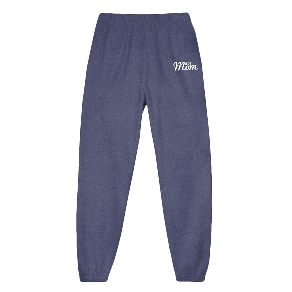 Boy Mom Premium Sweatpants-Sweatpants-Barstool Sports-Navy-XS-Barstool Sports