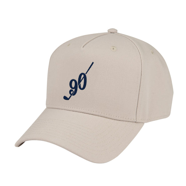 Breaking 90 Fairway Snapback Hat-Hats-Fore Play-Cream-One Size-Barstool Sports