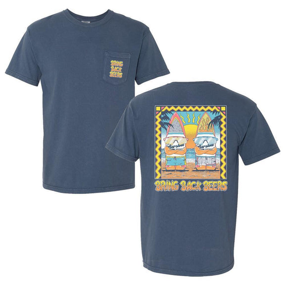 Bring Back Beers Pocket Tee-T-Shirts-Barstool Sports-Blue-S-Barstool Sports