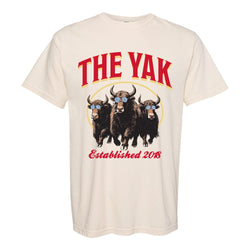 The YAK EST 2018 Tee-T-Shirts-The Yak-Ivory-S-Barstool Sports