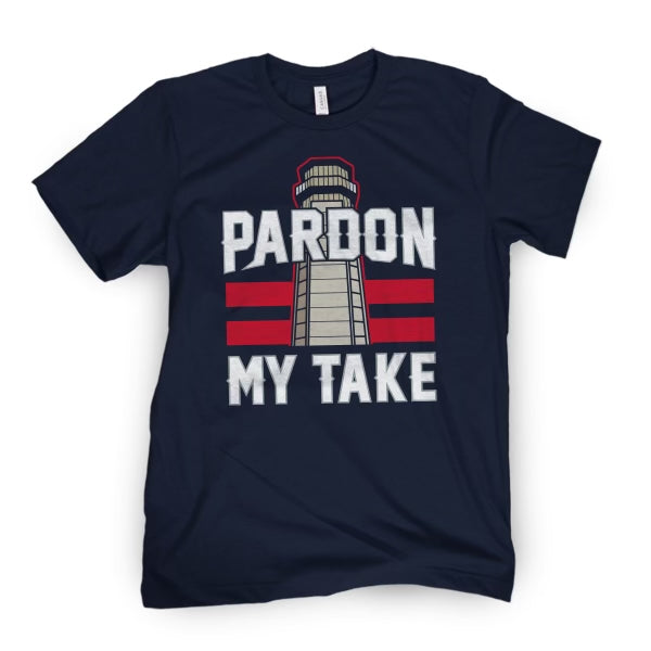 PMT Lighthouse Tee-T-Shirts-Pardon My Take-Navy-S-Barstool Sports